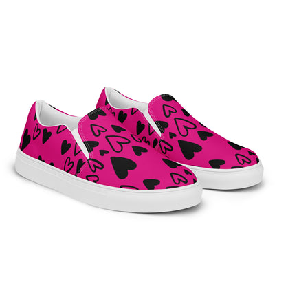 Pink Heart Shoes