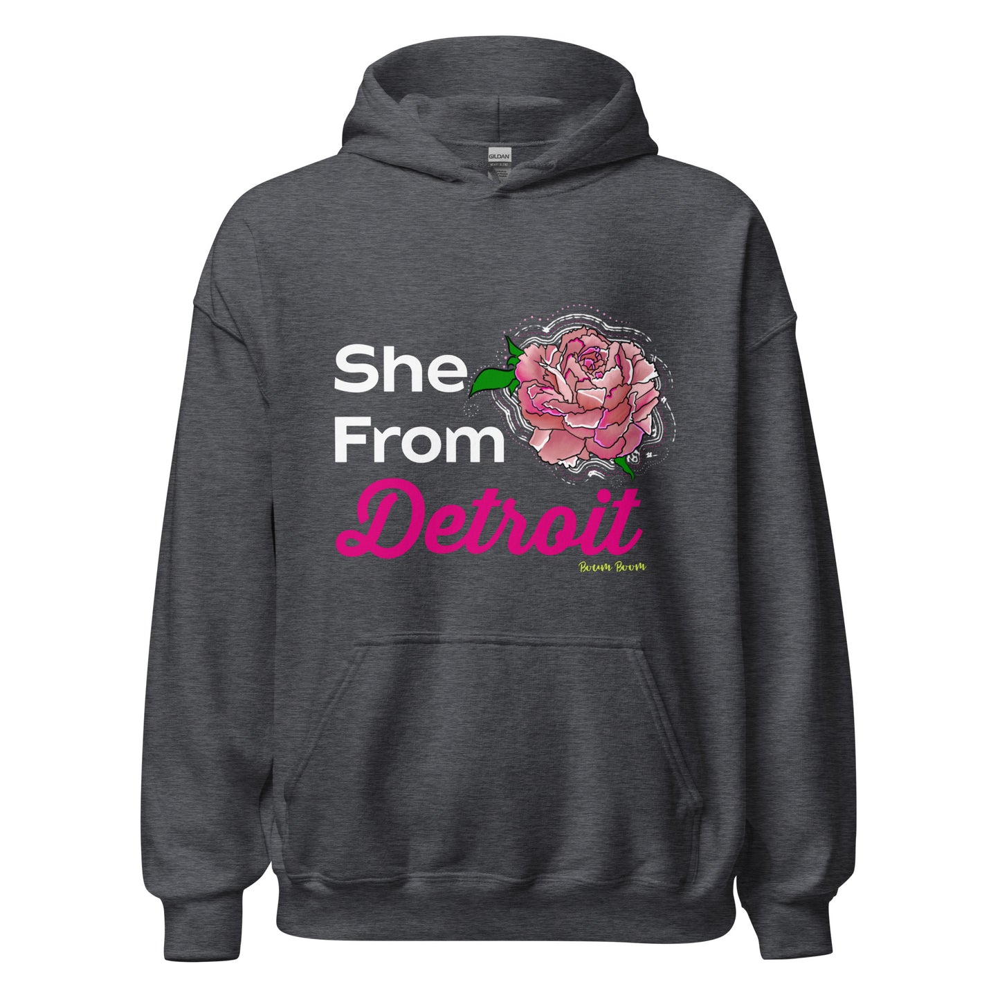 She From Detroit Hoodie